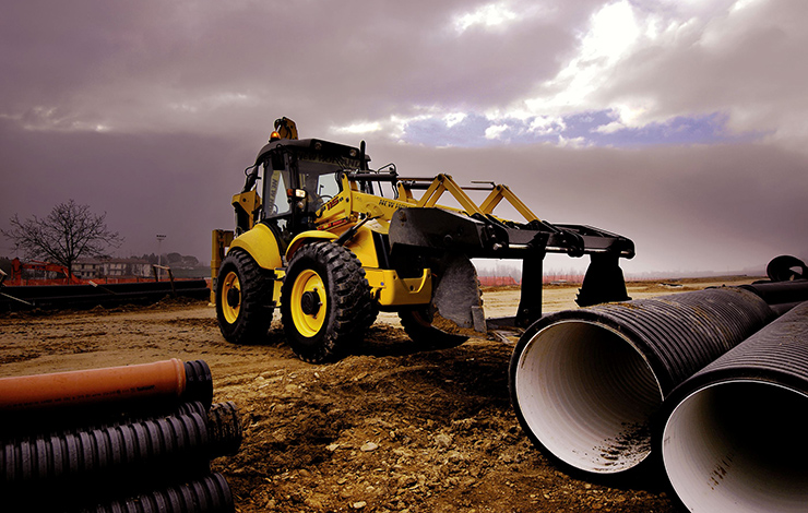 Экскаватор погрузчик New Holland B115B