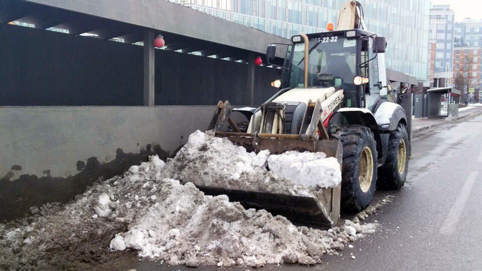 Аренда спецтехники для уборки снега