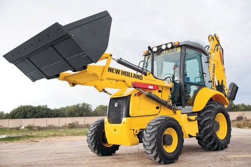 Экскаватор погрузчик New Holland
