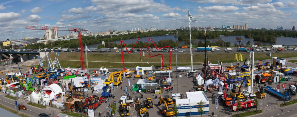 Строительная выставка Bauma CTT Russia 2018